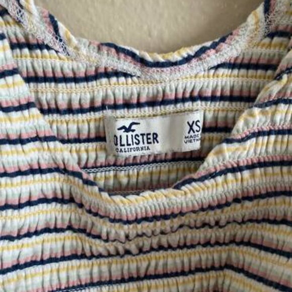 Hollister Striped Crop Tank Top - Picture 3 of 3